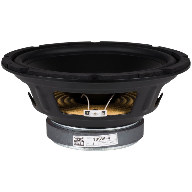 Grès GRS 10SW-4 10" Poly Cone Subwoofer 4 Ohm - Image 1